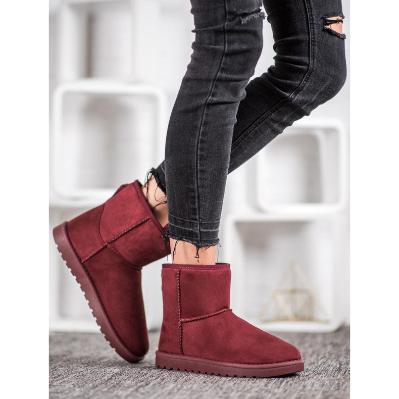 SHELOVET Mukluki Clássico vermelho 1