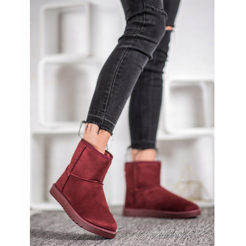 SHELOVET Mukluki Clássico vermelho 2