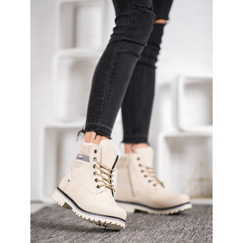 SHELOVET Armadilhas com zíper castanho 2