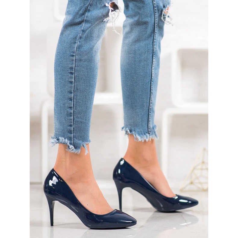 Comer Pinos envernizados da Marinha azul 2