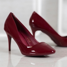 Comer Salto envernizado marrom vermelho multicolorido amarelo 2