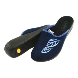 Sapatos femininos Befado pu 552D002 azul marinho azul 5