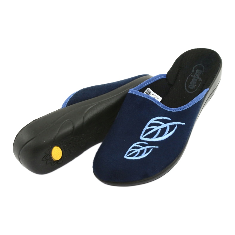 Sapatos femininos Befado pu 552D002 azul marinho azul 5