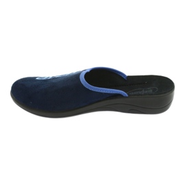 Sapatos femininos Befado pu 552D002 azul marinho azul 2