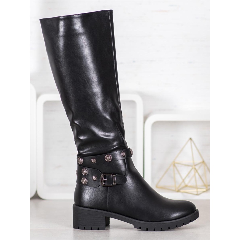 Gogo Jaquetas com jatos preto 1