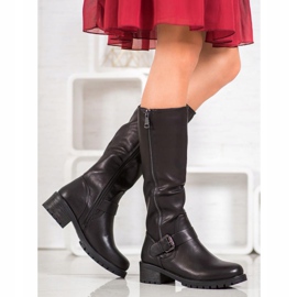 Sixth Sense Botas Com Fivela preto 1