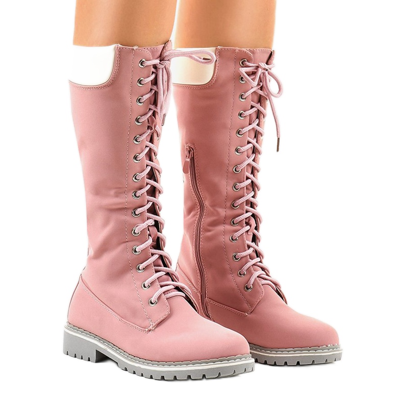 Botas isoladas rosa PE106 1 Botas isoladas rosa PE106 1