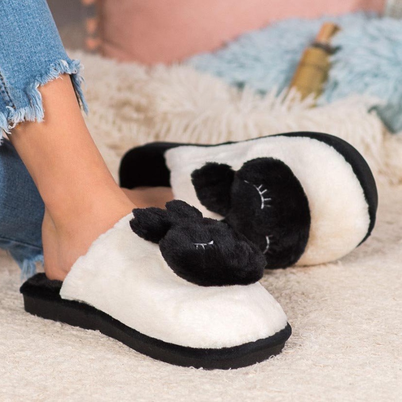 SHELOVET Chinelos quentes preto 1