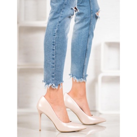 Goodin Moda salto alto castanho 1