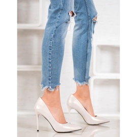 Goodin Moda salto alto branco 1