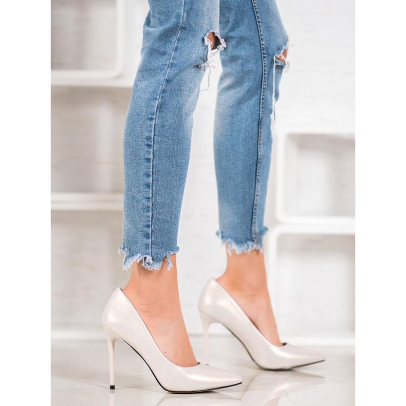 Goodin Moda salto alto branco 1