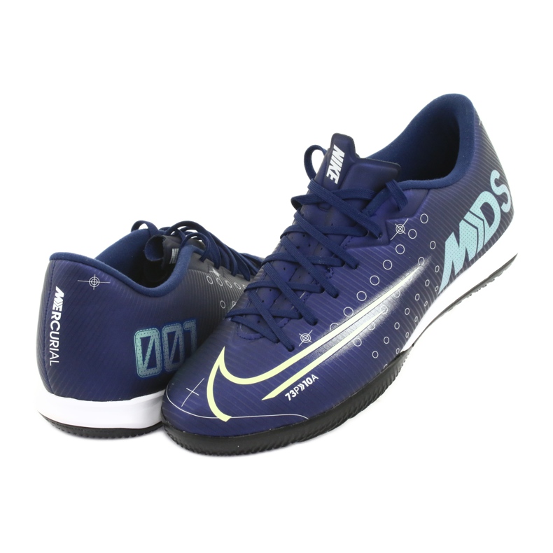 Sapatos de interior Nike Mercurial Vapor 13 Academy Mds Ic M CJ1300 401 azul marinho 4