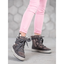 SDS Botas de neve quentes cinza 1