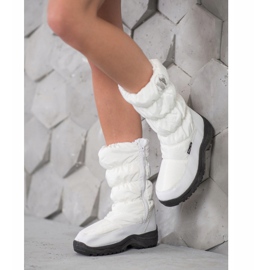 SHELOVET Botas de neve brancas branco 2