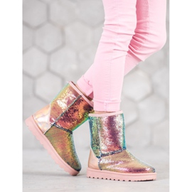 SHELOVET Mukluki com lantejoulas multicolorido 1