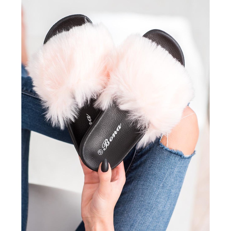 SHELOVET Chinelos elegantes rosa 2