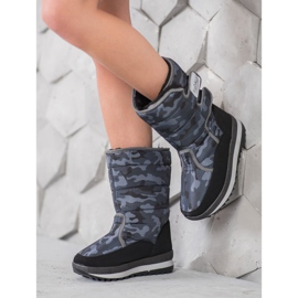 SHELOVET Botas de neve moro cinza 1