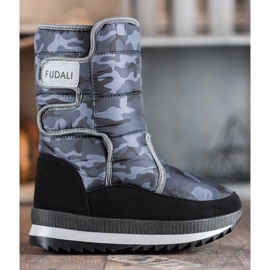 SHELOVET Botas de neve moro cinza 2