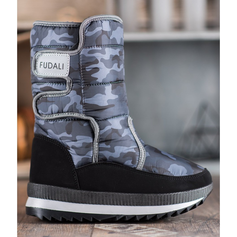 SHELOVET Botas de neve moro cinza 2