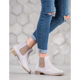 Sergio Leone Botas cinza chelsea 1