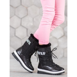 SHELOVET Amo botas de neve preto 1