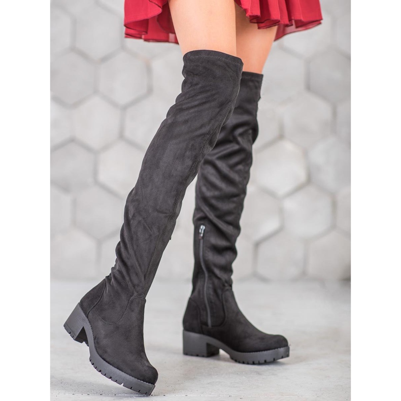 Seastar Botas com salto preto 1 Seastar Botas com salto preto 1