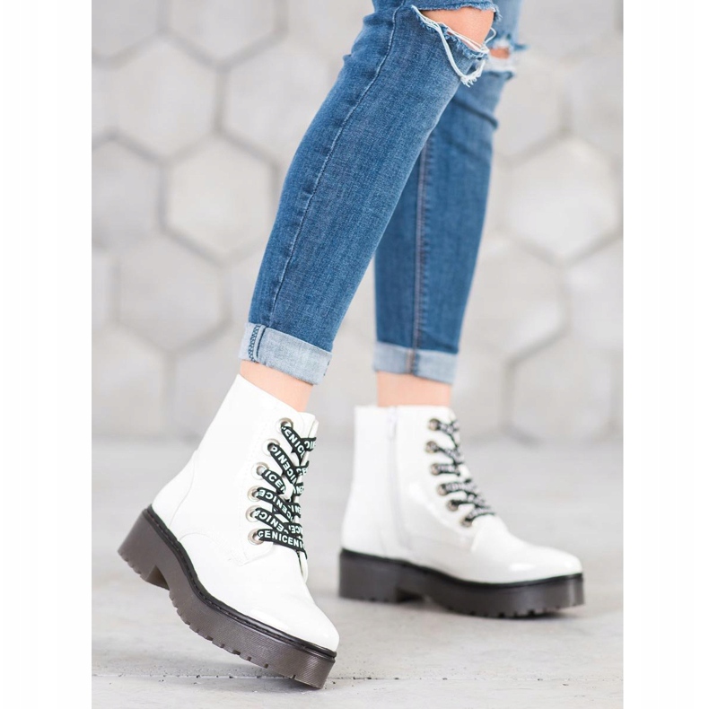 Sergio Leone Sapatos Brancos na Plataforma 2