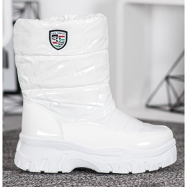 SHELOVET Botas quentes de inverno branco 1 SHELOVET Botas quentes de inverno branco 1