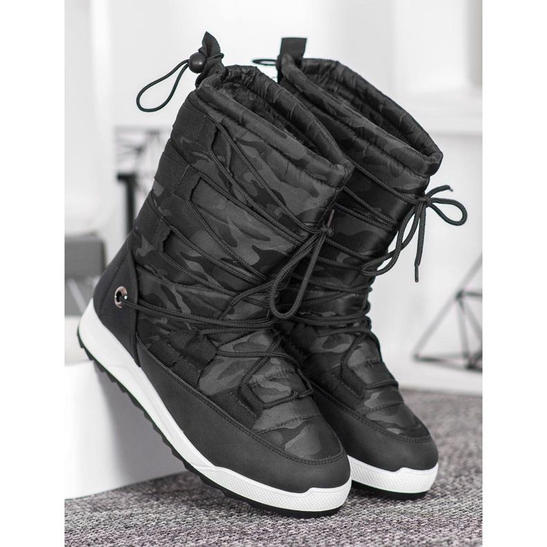 Small Swan Botas de neve moro verde 2 Small Swan Botas de neve moro verde 2
