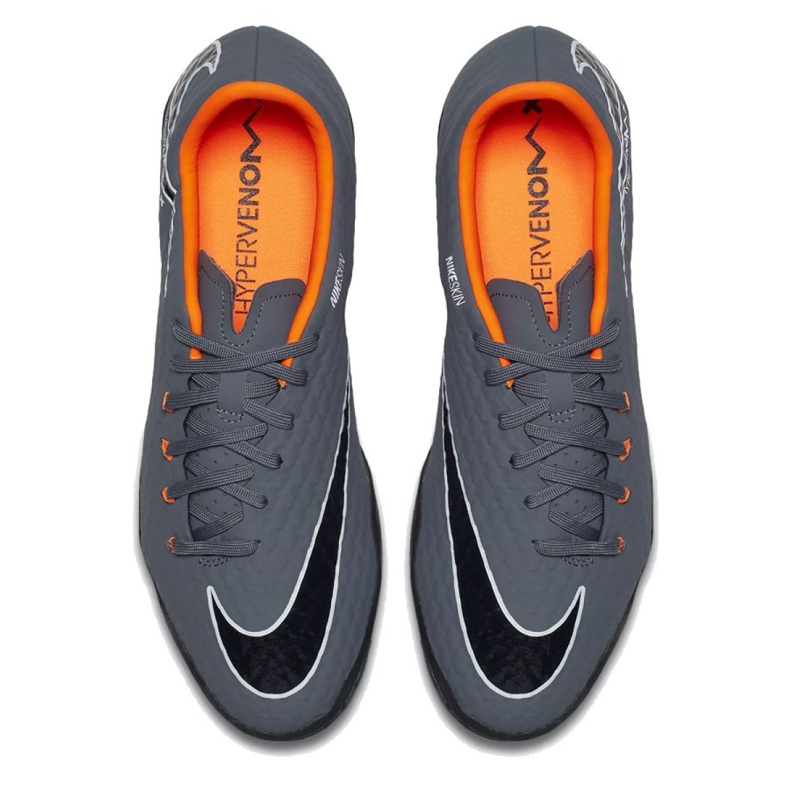 Chuteiras de futebol Nike Hypervenom PhantomX 3 Academy Tf M AH7279-081-S cinza cinza 1