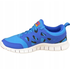 Nike grátis 2 Gs W 443742-404 azul 1