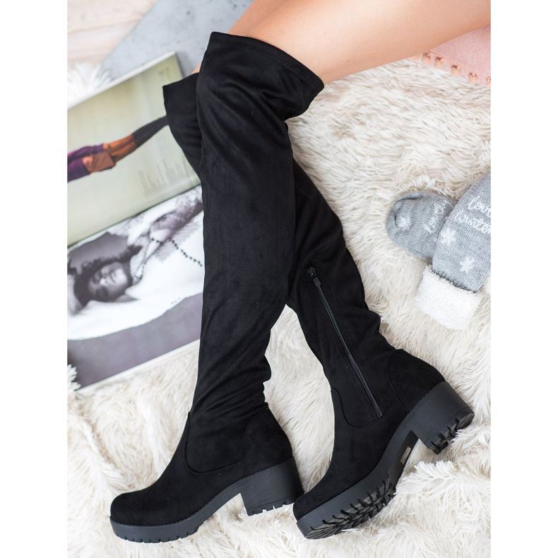 Seastar Botas com salto preto 2