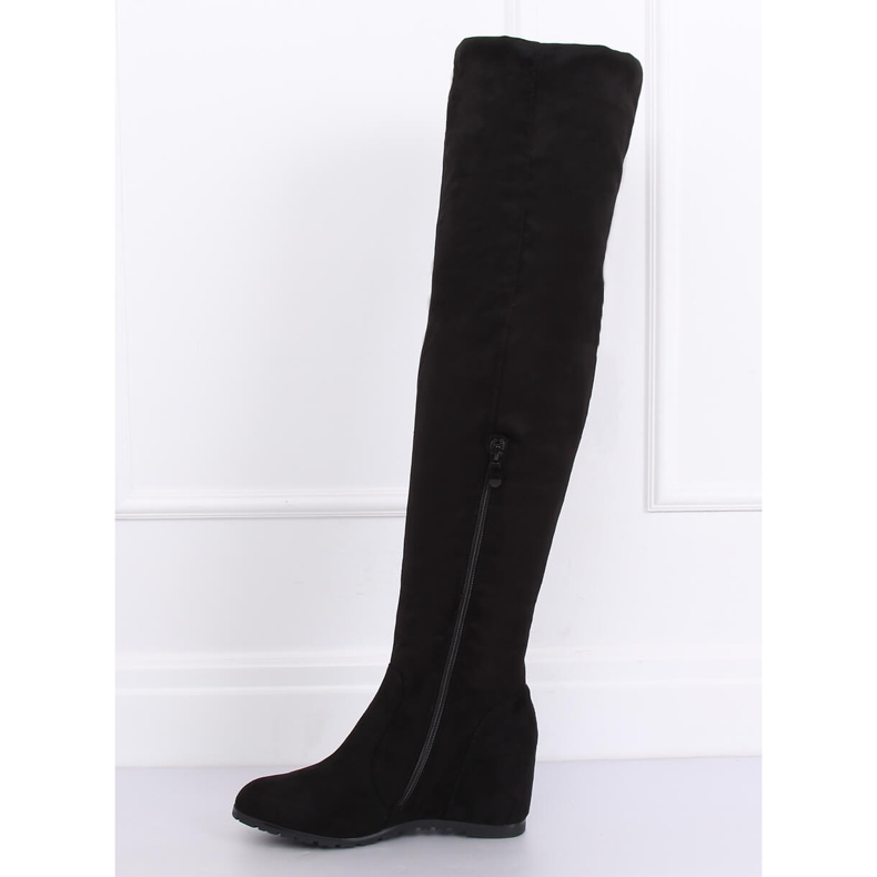 Botas pretas até a coxa PE108 Black II Type preto 2
