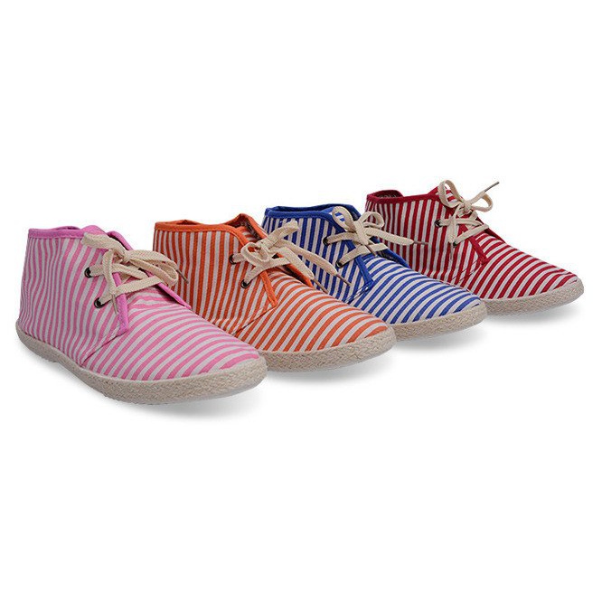 Botas Tênis com Sola Palha 2607 Vermelho 1