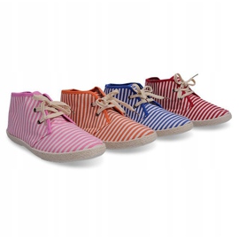 Botas Tênis com Sola Palha 2607 Azul castanho 1