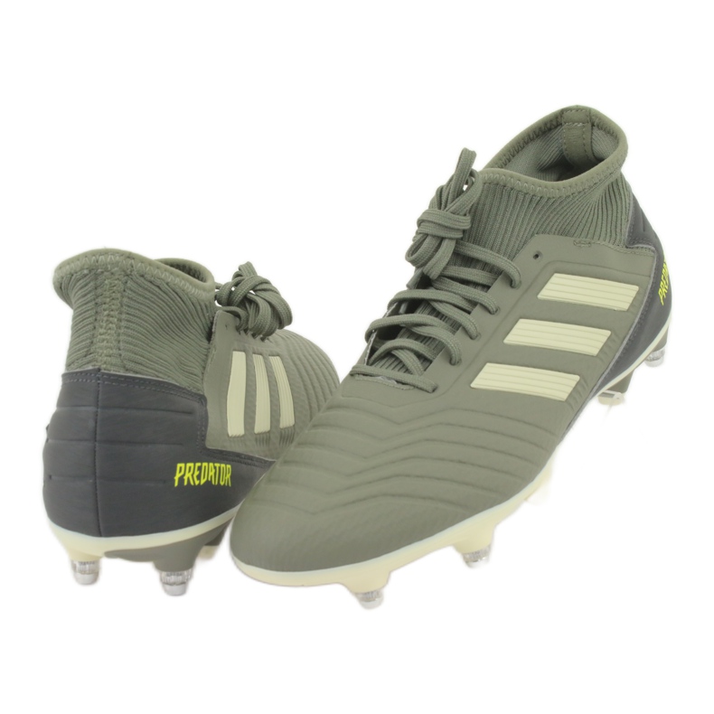 Chuteiras Adidas Predator 19.3 Sg M EG2830 verde 3