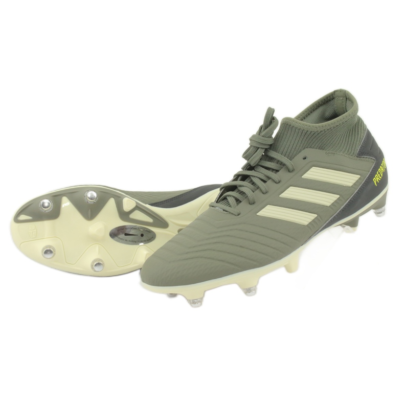 Chuteiras Adidas Predator 19.3 Sg M EG2830 verde 4