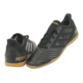 Sapatos de interior adidas Predator 19.4 In Sala M F35633 preto 4