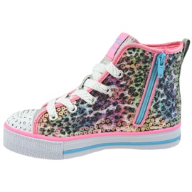 Skechers Twinkle Lite Jr 20241L-PKMT multicolorido 1 Skechers Twinkle Lite Jr 20241L-PKMT multicolorido 1