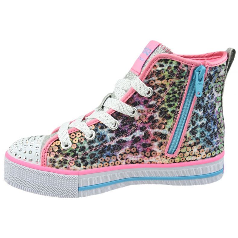 Skechers Twinkle Lite Jr 20241L-PKMT multicolorido 1 Skechers Twinkle Lite Jr 20241L-PKMT multicolorido 1