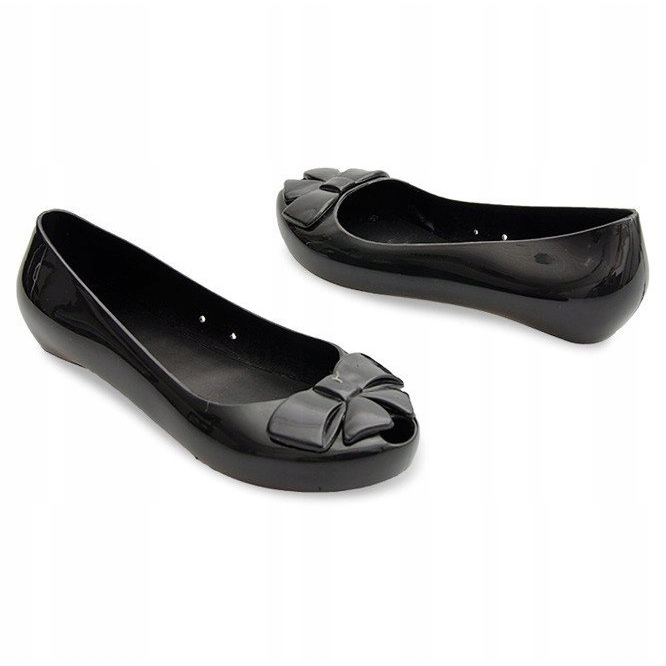 Bailarinas Meliski Galoches 857 Black preto 2