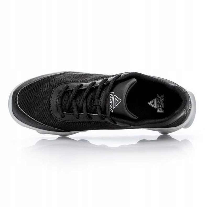 Tênis de corrida Peak E43447H M 61297-61300 preto cinza 2