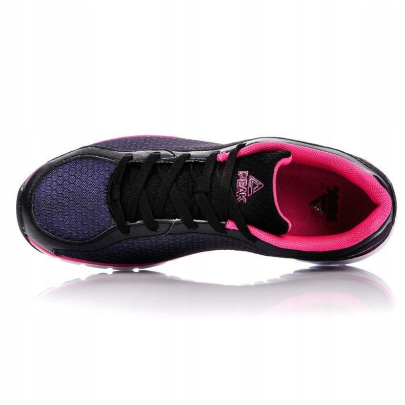 Olimp Tênis de corrida Peak E52178H W 62886-62889 preto rosa 2