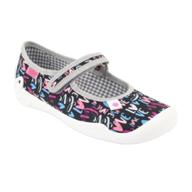 Calçados infantis Befado 114Y373 azul marinho rosa multicolorido 1