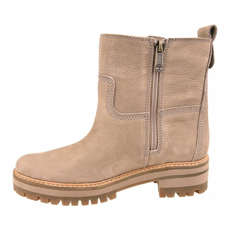 Bota Forrada Quente Timberland Courmayeur Valley W A257H bege 1