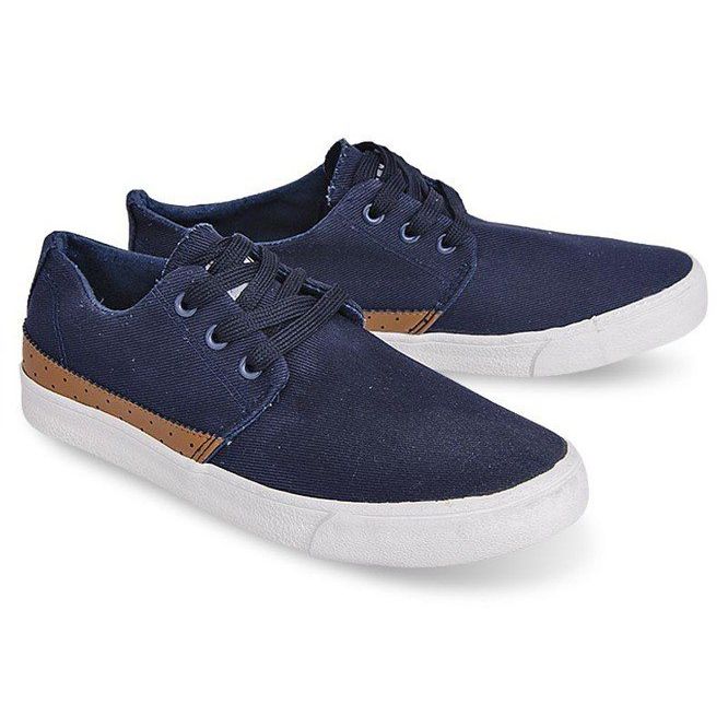 Tênis Casual Têxtil Y010 Azul azul marinho 1