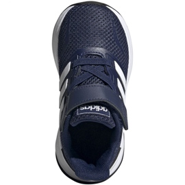 Tênis Adidas Runfalcon I Jr EG6153 branco azul marinho 1
