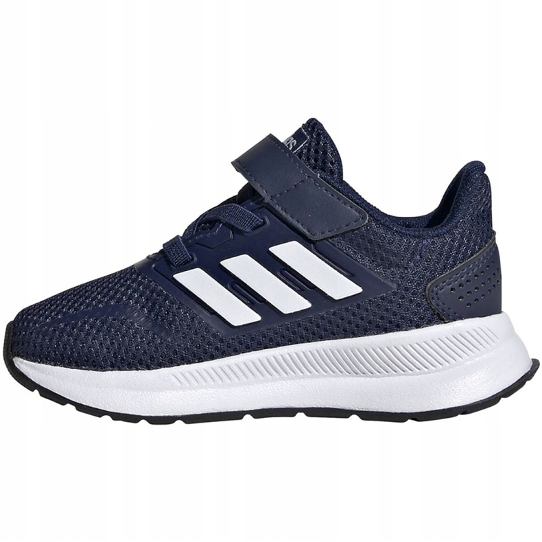 Tênis Adidas Runfalcon I Jr EG6153 branco azul marinho 2