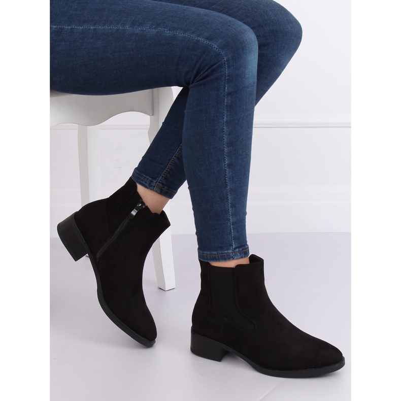 Botas pretas Jodhpur 1552 pretas preto 1