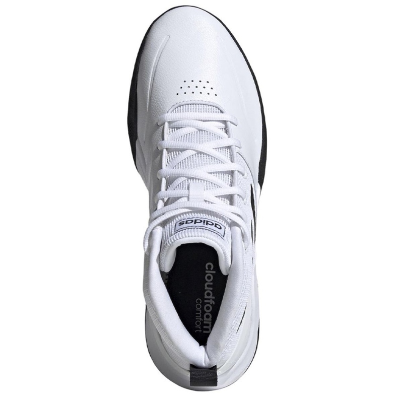 Tênis de basquete adidas Ownthegame M EE9631 branco branco 1